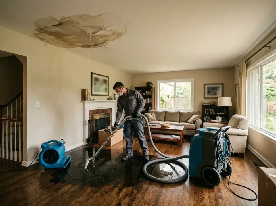 attic-pipe-burst-ceiling-drip-008 — frequently asked questions, Water Damage Restoration & Carpet Care in Iowa